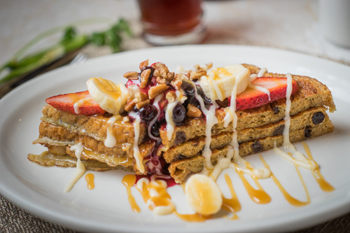 STUFFED RAISIN FRENCH TOAST