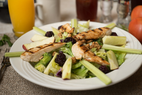 RASPBERRY WALDORF SALAD