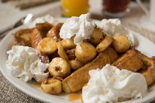 BANNANA NUT FRENCH TOAST